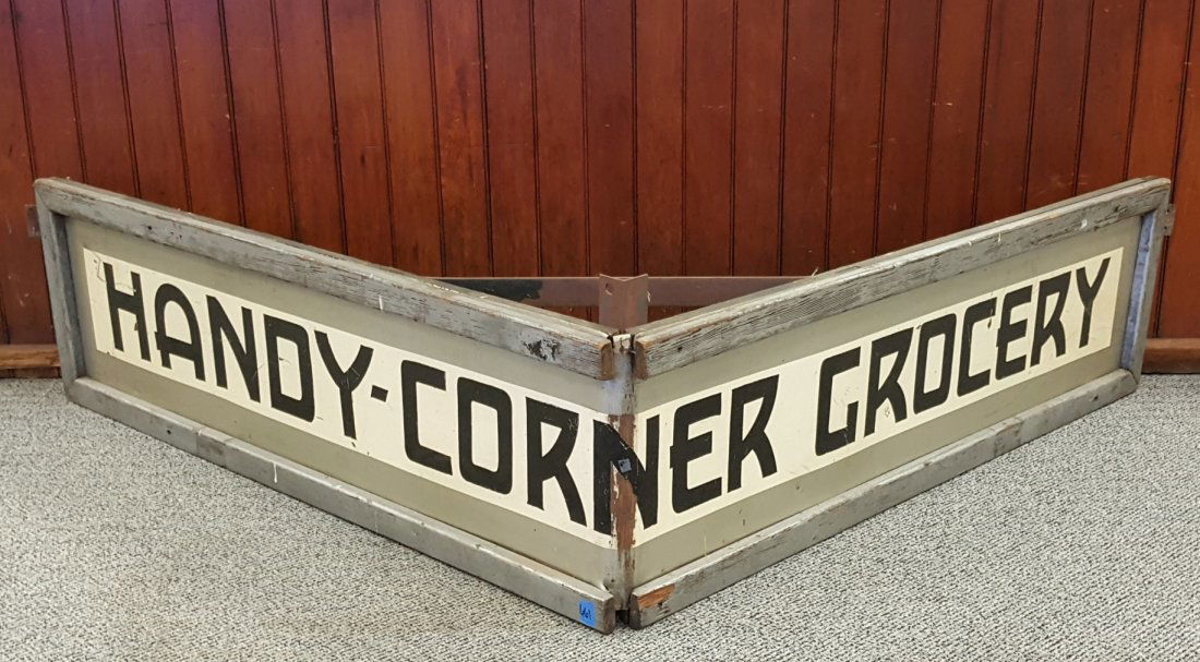 Handy Corner Store 90 degree sign (1 of 1)