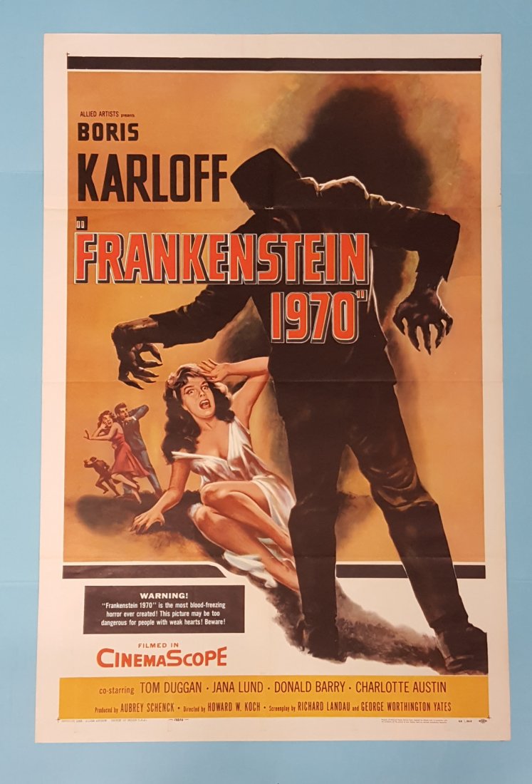 Frankenstein 1970 (1958) One Sheet 27" x 41" (1 of 1)