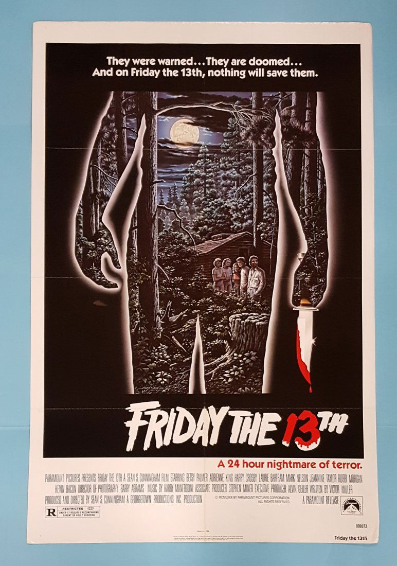 Friday the 13th (Paramount) 1980 27" x 41" One Sheet (1 of 1)