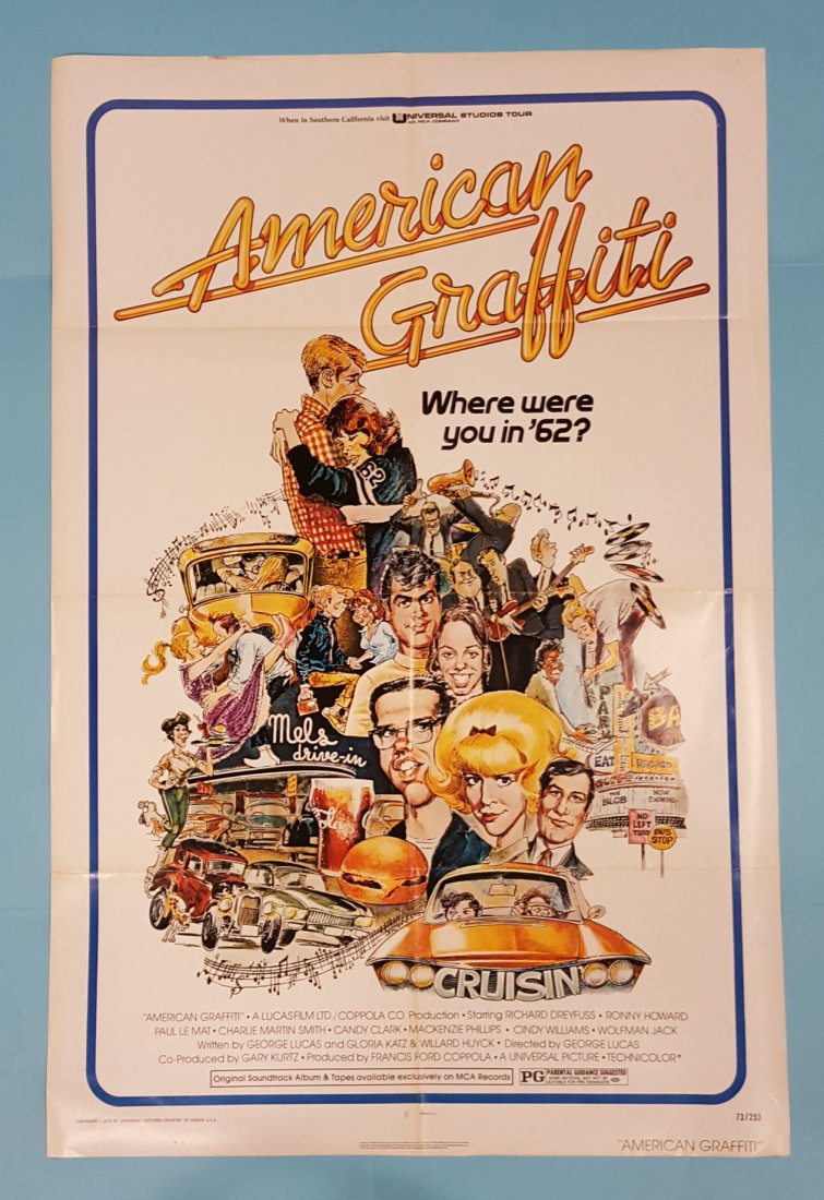 American Graffiti (Univeral 1973) One Sheet (1 of 1)