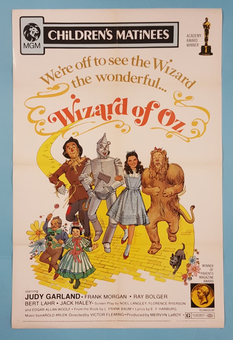 Wizard of Oz (MGM R-1972) One Sheet (1 of 1)