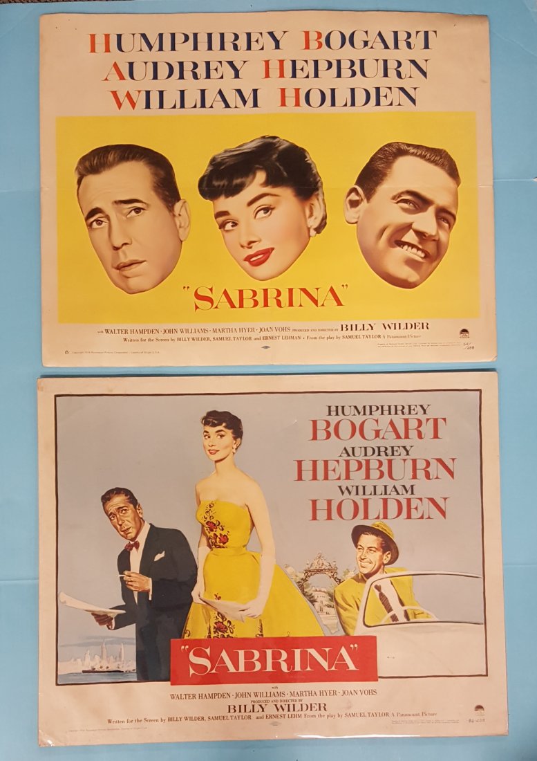 2 half sheets Sabrina (1954) 22 x 28 (1 of 1)