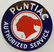 Porcelain Pontiac Authorized Service Sign