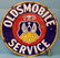 Porcelain Oldsmobile Service Sign