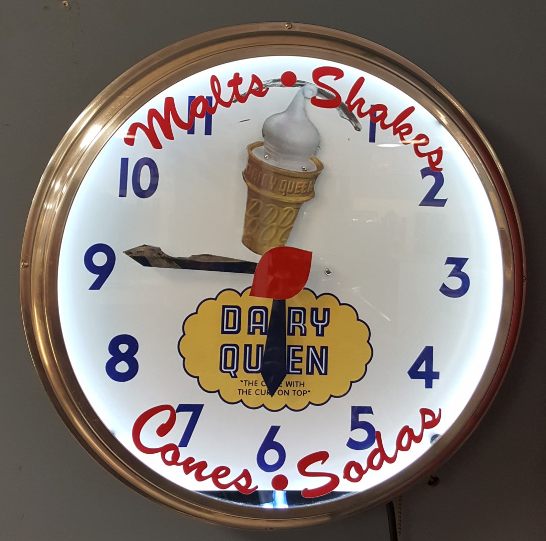 Dairy Queen Clock