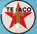 Porcelain 6ft Texaco Double Sided Sign