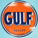 Porcelain Double Sided Gulf Dealership Sign
