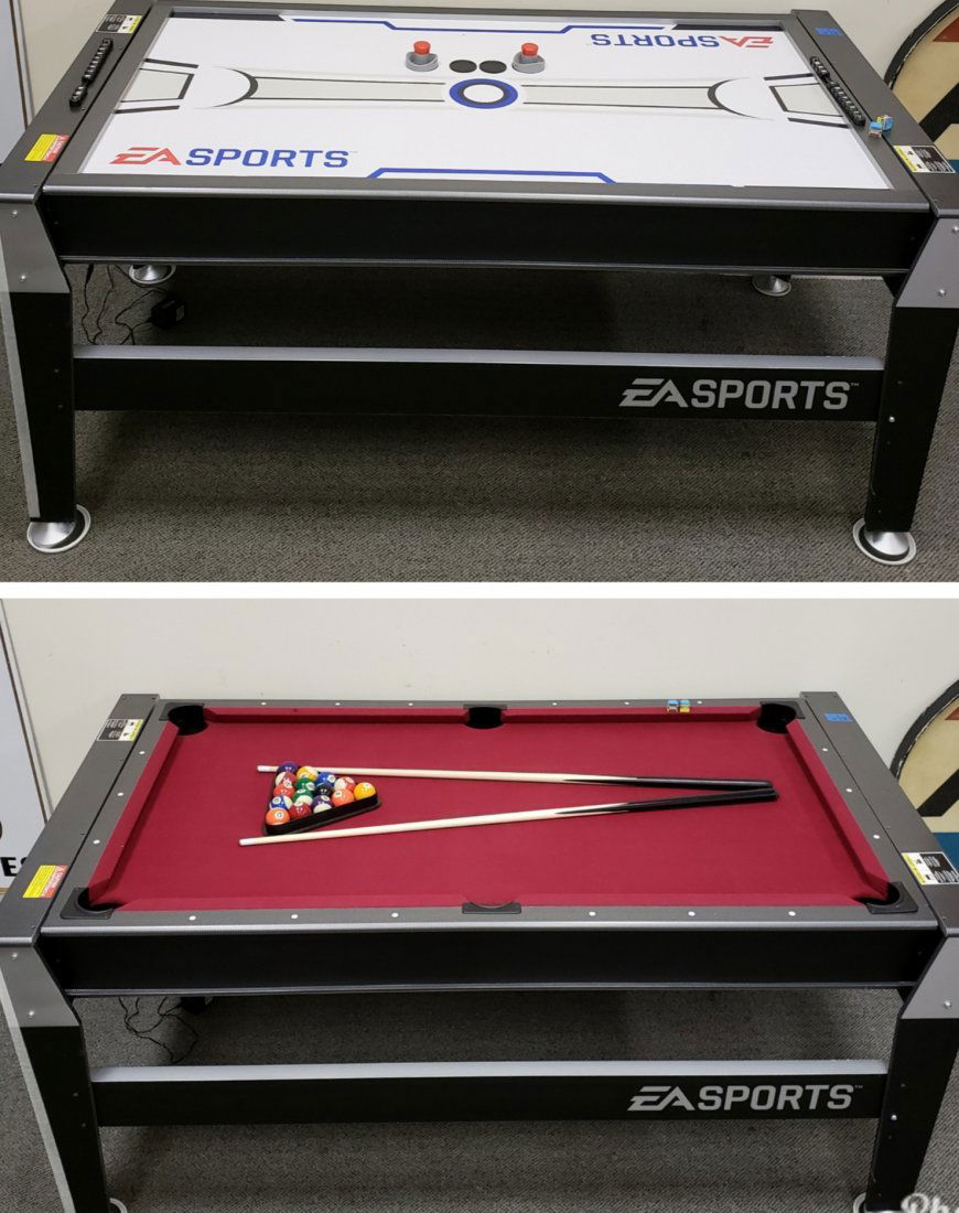 EA Sports Air Hockey / Pool Table Dual Game Table