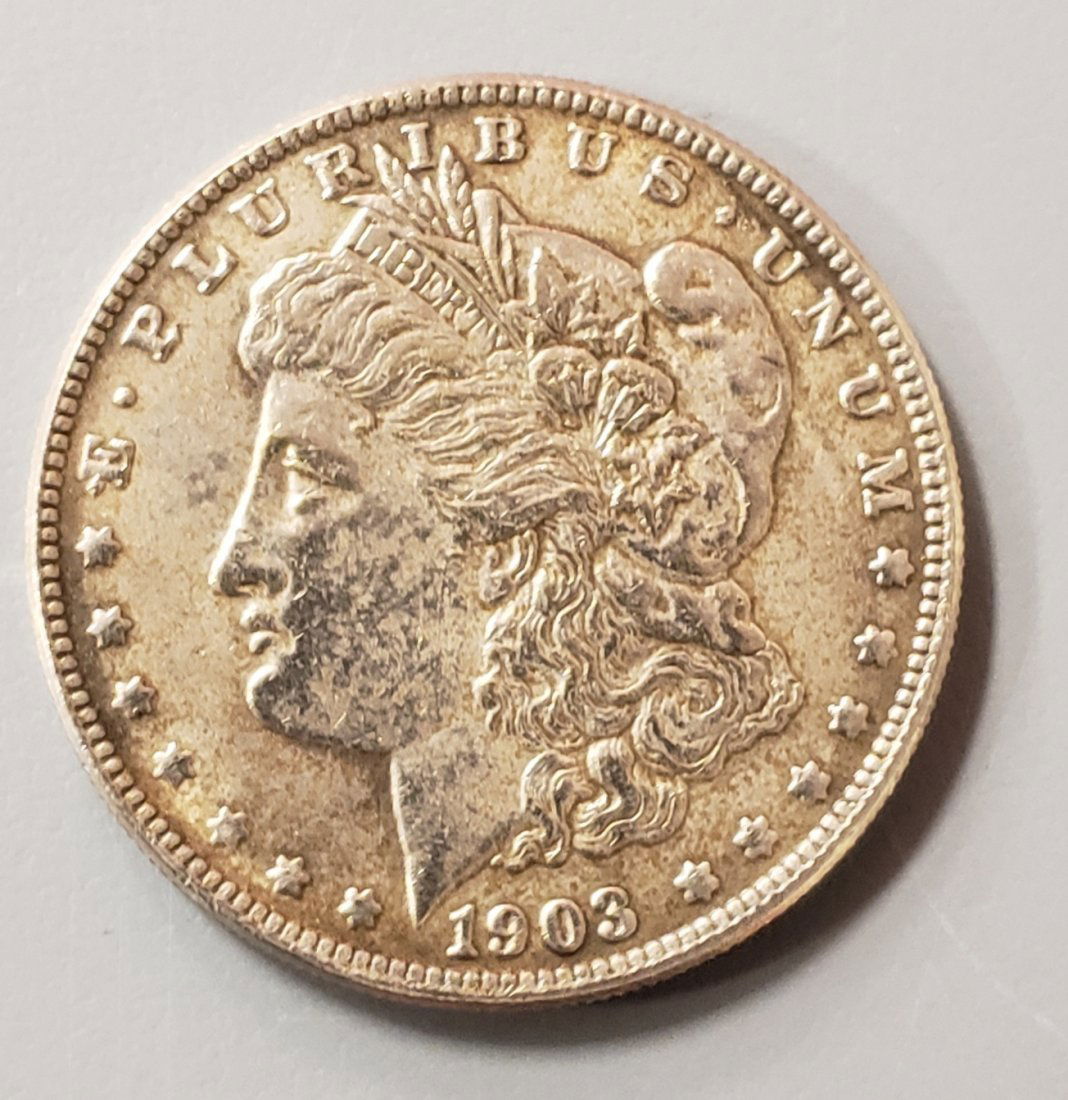 1903-S Morgan Silver Dollar Coin: Silver Dollar Coin Please see photos for description. PLEASE READ THE PAYMENT & SHIPPING TERMS FOR THIS AUCTION PRIOR TO PLACING BIDS.