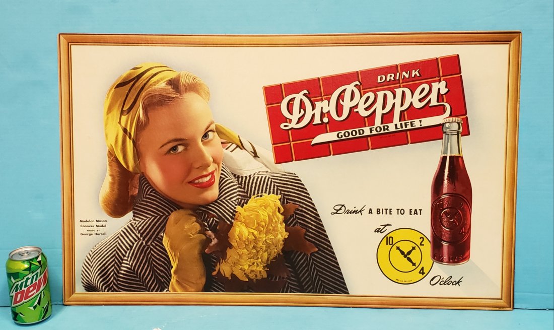 Drink Dr Pepper Good For Life Cardboard  Sign (1 of 1)