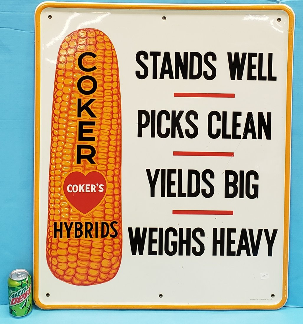 Coker Hybrids Tin Sign (1 of 1)