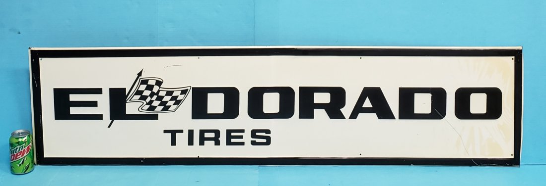 El Dorado Tires Tin Sign (1 of 1)