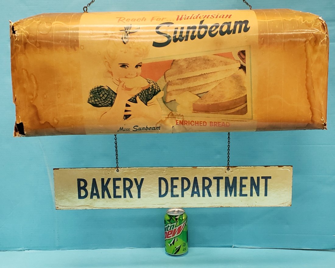 Sunbeam Bread Hanging Display Sign (1 of 4)