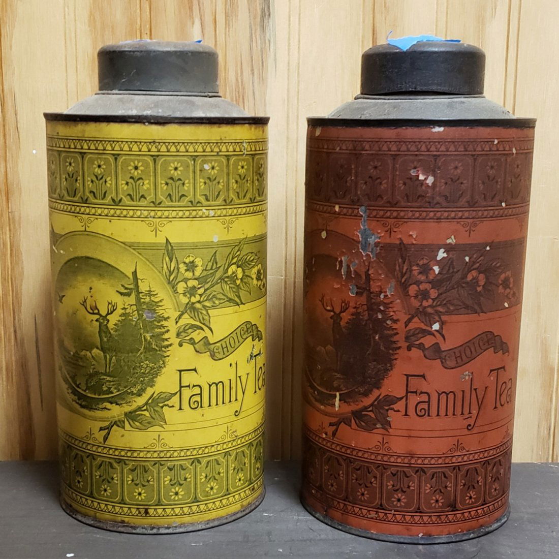 2 Choice Family Tea Tins (1 of 2)