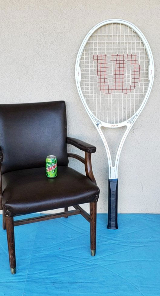 Large Wilson Tennis Racket Display