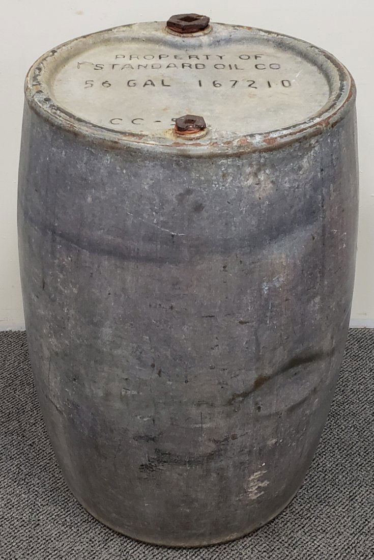 Embossed 56 Gallon Standard Oil Drum Barrel Dec 15, 2018 Rockabilly