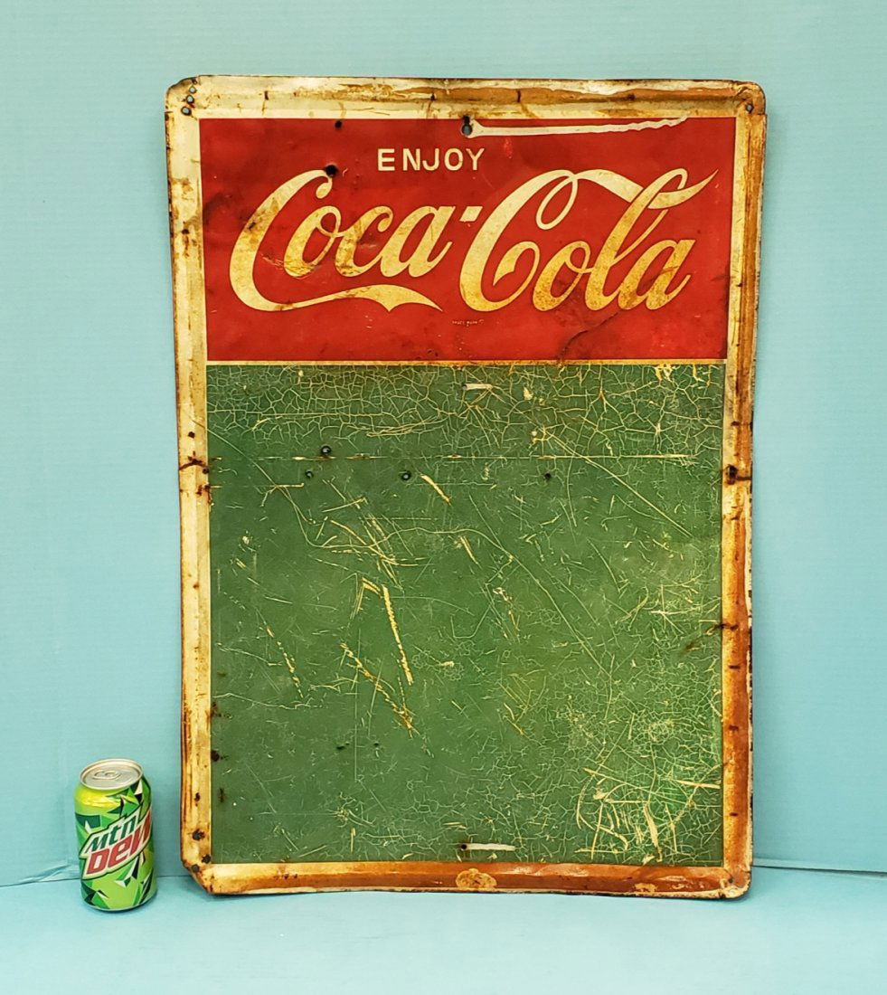 Coca Cola Menu / Chalk Board Sign (1 of 1)