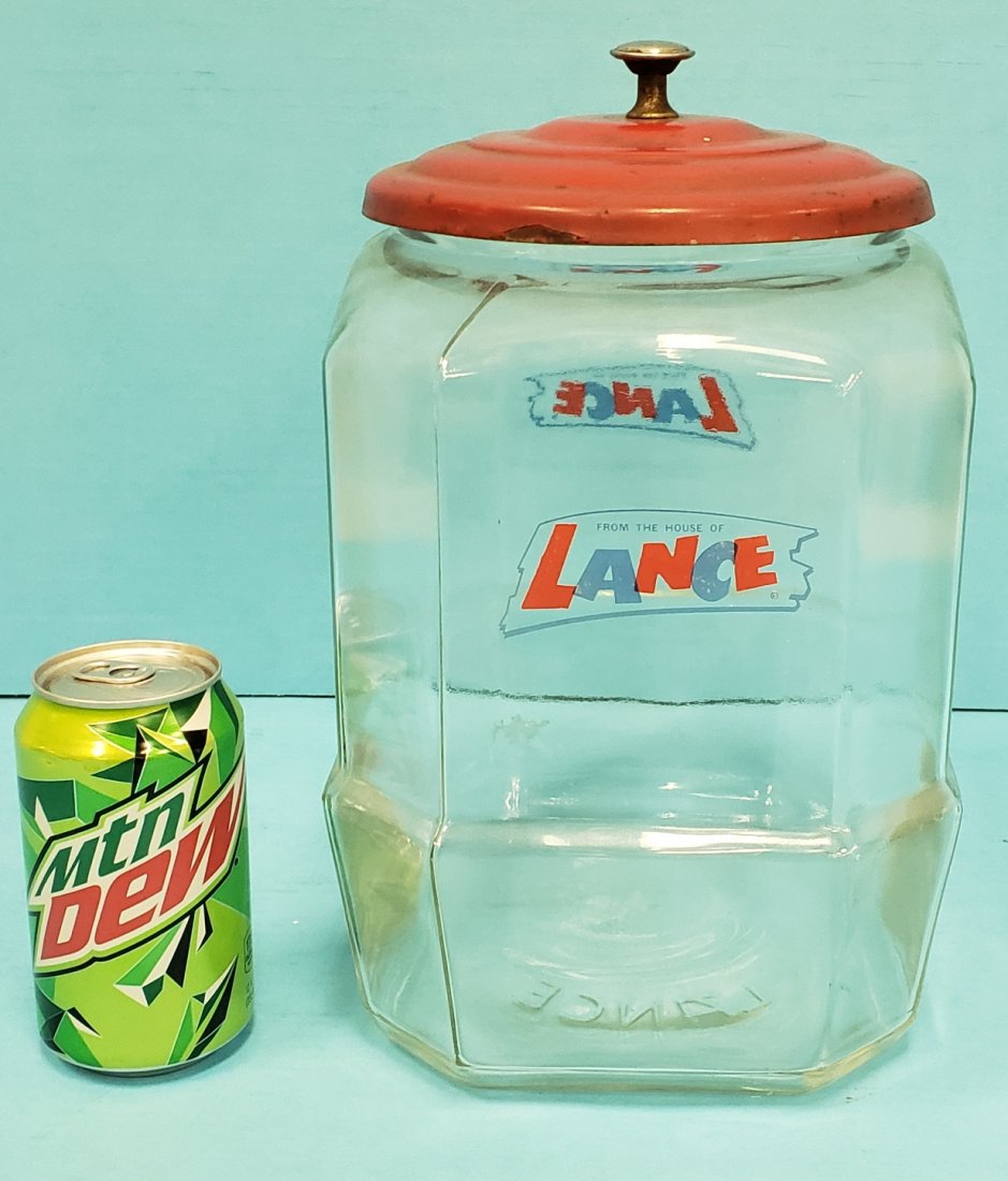 Lance Country Store Jar with Metal Lid (1 of 2)