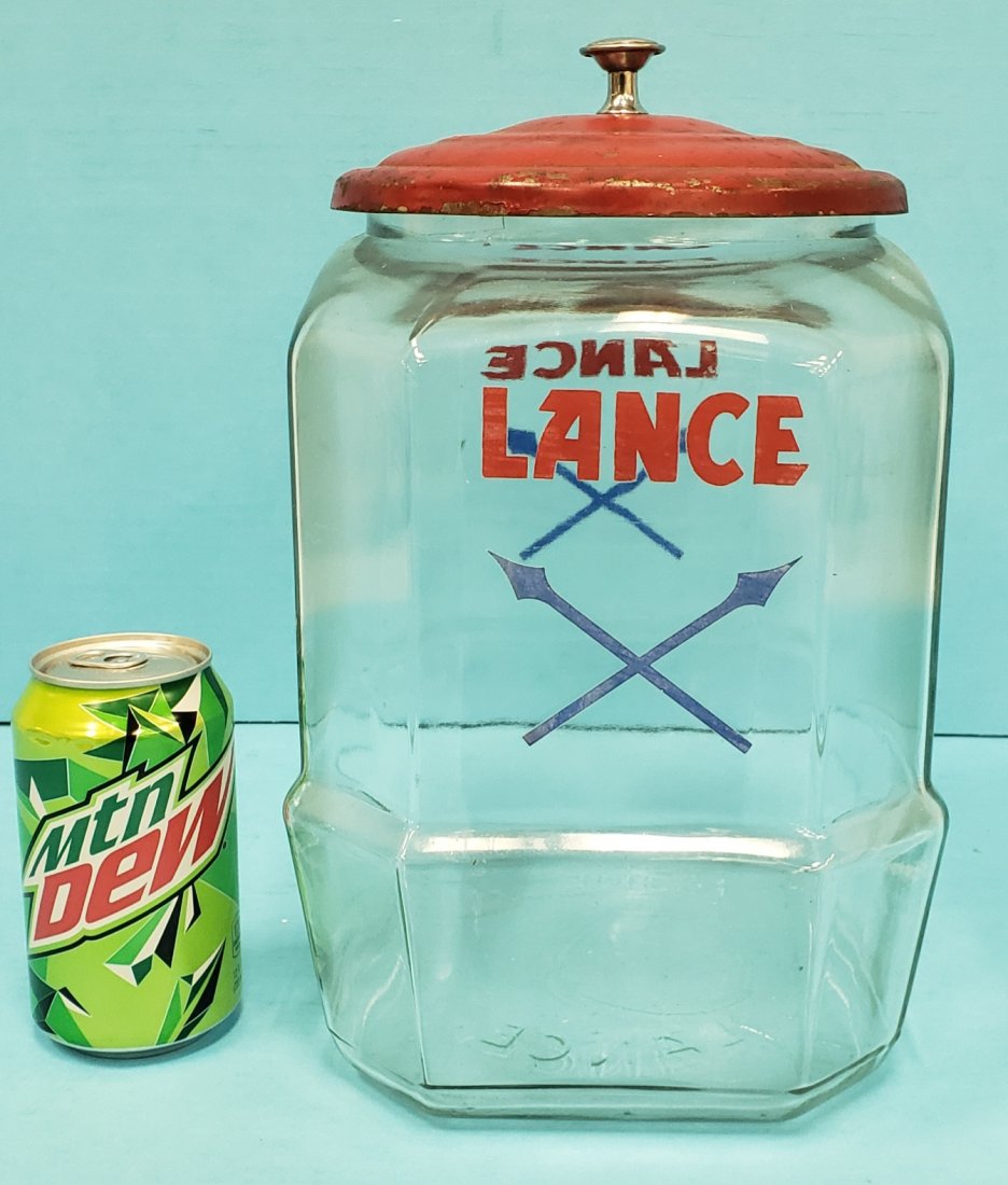 Lance Country Store Jar with Metal Lid (1 of 2)
