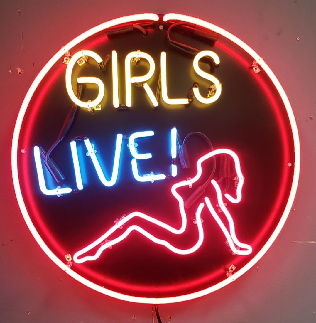 Live Girls Neon Sign (1 of 1)