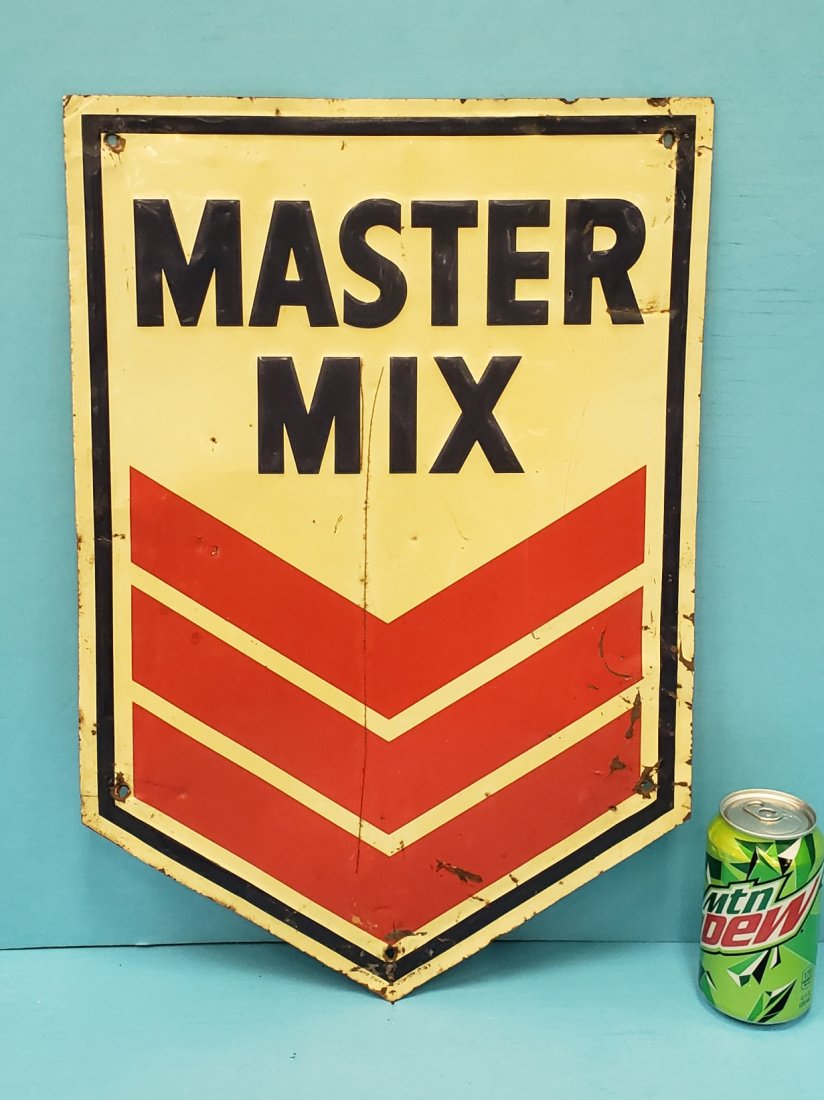 Master Mix Tin Embossed  Feed Sign (1 of 1)