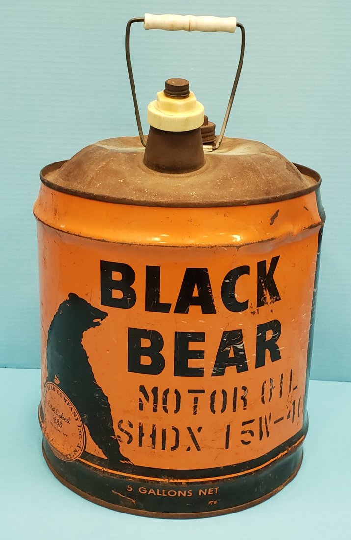 Black Bear 5 gallon Oil Can