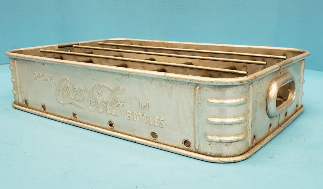 Aluminum Coca Cola Bottle Carrier (1 of 2)