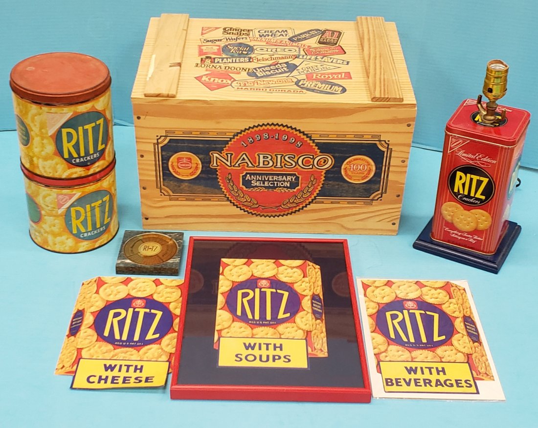 National Biscuit Company Nabisco Ritz Crackers Lot (1 of 3)