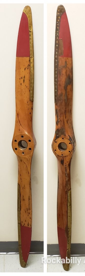 Wood Airplane Propeller G. B. Lewis Co. (1 of 3)