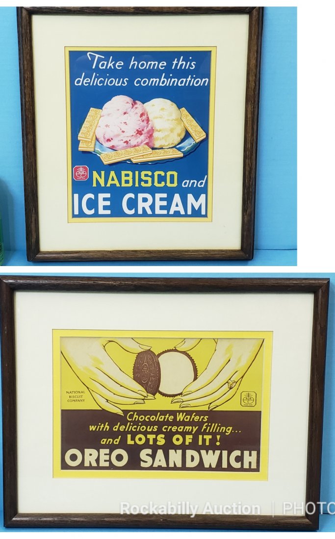 National Biscuit Co. Nabisco Ice cream sandwich signs (1 of 3)