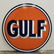 Porcelain Double sided Gulf Dealership Sign