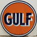 Porcelain Double sided Gulf Dealership Sign - 2