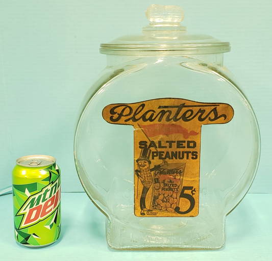 12" Planters Peanut Jar