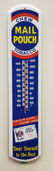 Mail Pouch Thermometer sign