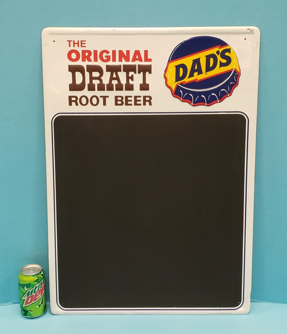 Dad's Root Beer Embossed Chalk Menu Board Sign (1 of 3)