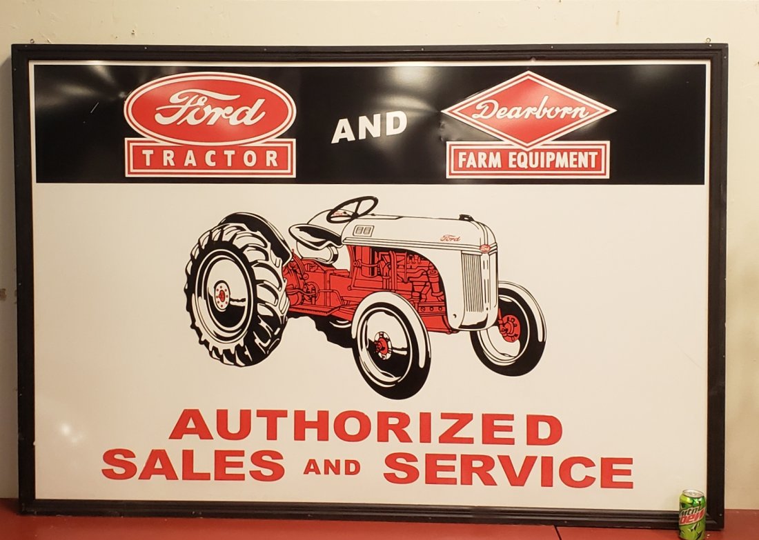 Ford Tractor Authorized Sales and Service Sign (1 of 1)