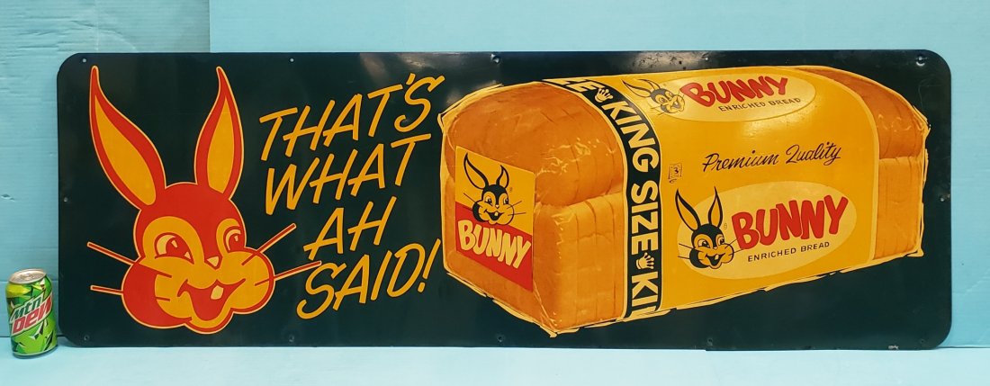 Large Bunny Bread Sign That's What Ah Said! (1 of 1)