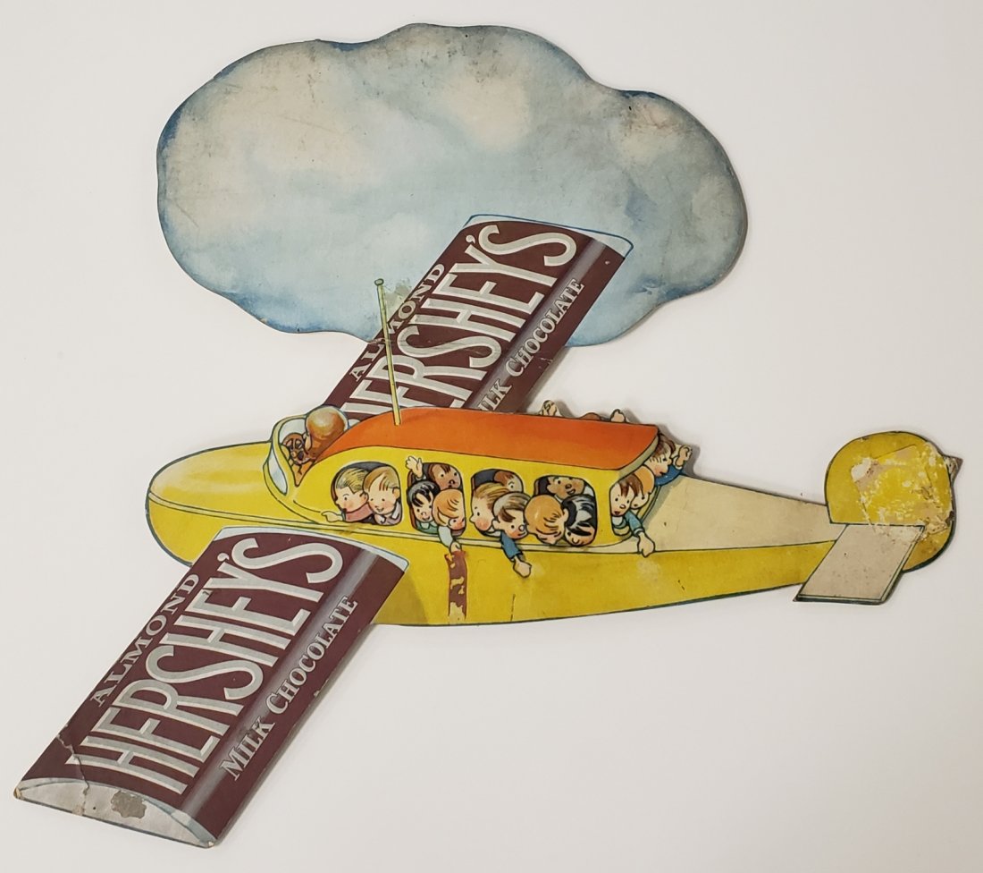 RARE 1930's Hershey's Chocolate Takes Flight Airplane (1 of 1)