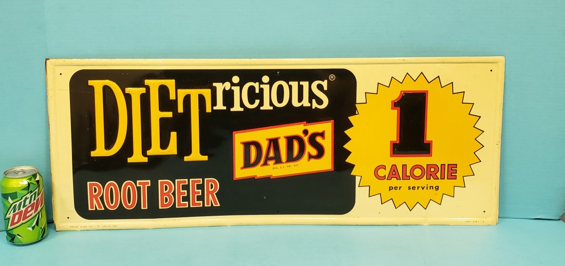 Dad's DIETricious Root Beer Sign (1 of 1)