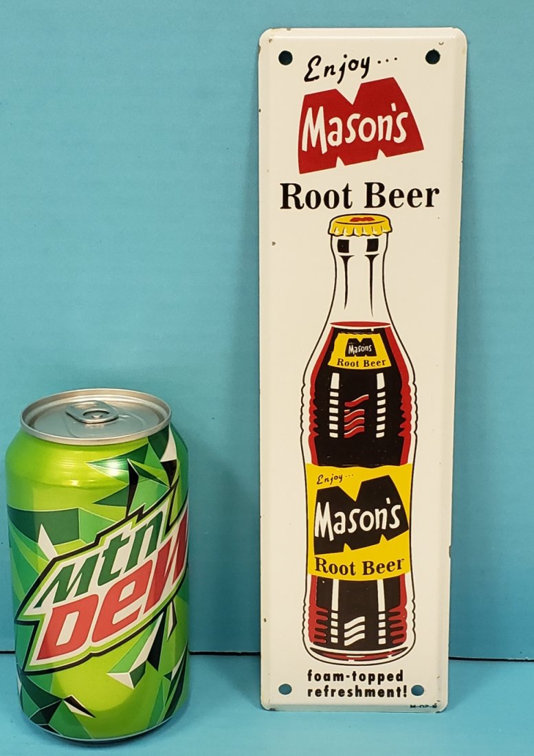 Mason's Root Beer Door Palm / Door Push (1 of 1)