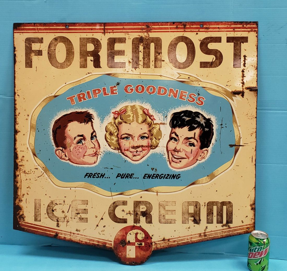 Foremost Ice Cream Sign