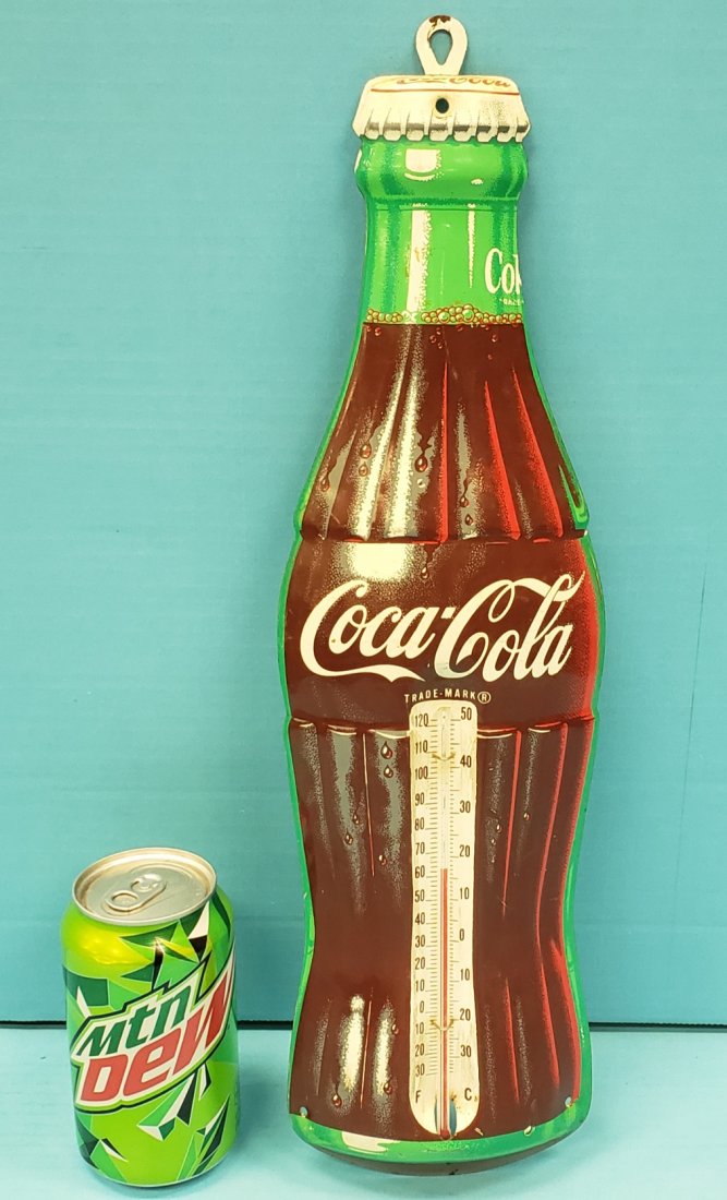 Coca Cola Bottle Thermometer (1 of 2)