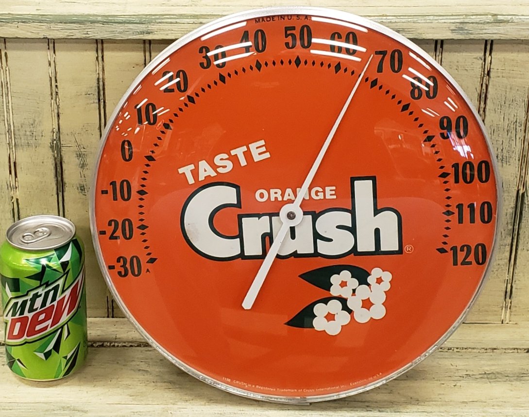 Taste Orange Crush Round Thermometer (1 of 1)