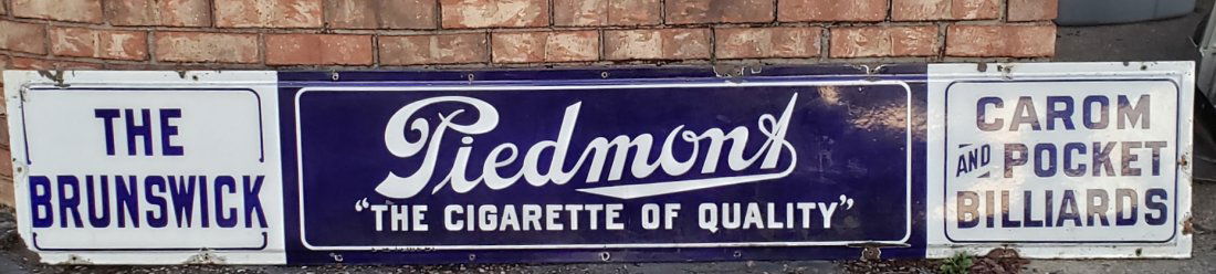 Piedmont Porcelain Sign (1 of 1)