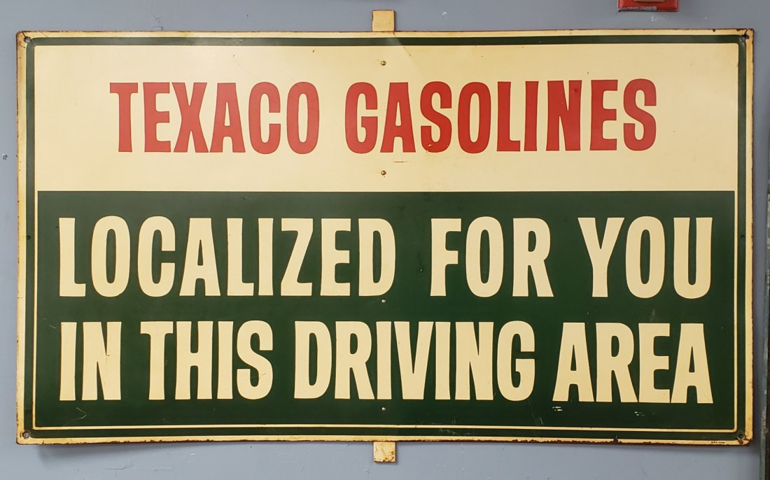 Texaco Gasolines Sign (1 of 1)