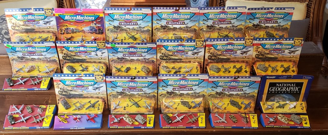 25 Micro Machines War Series, Classic Series Unused (1 of 5)