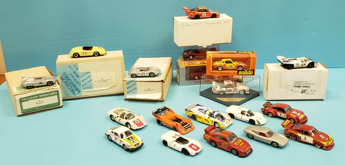 19 Porsche Model Cars 1:43 scale (1 of 6)