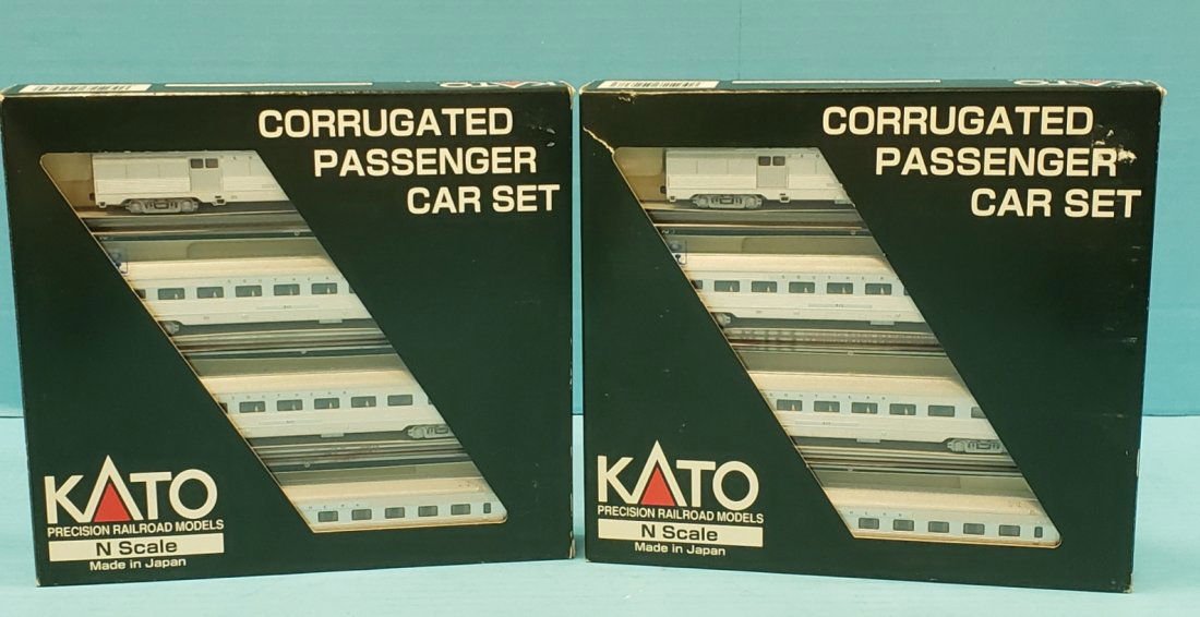 KATO Corrugated Passenger Car Set C Southern 1 & 2 (1 of 3)