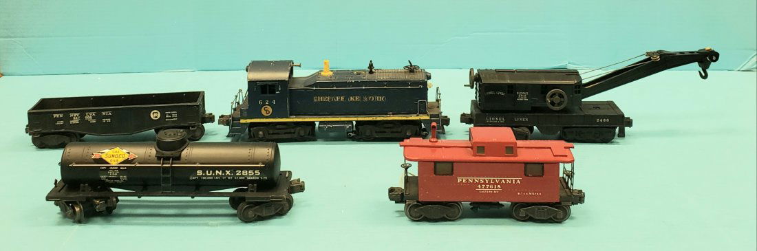 Lionel 624 Locomotive , 2452X, 2460, 2855, & 477618 (1 of 6)
