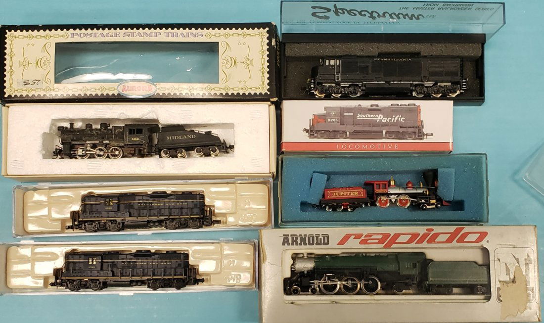 Mixed Lot of 7 N scale locomotives (1 of 3)